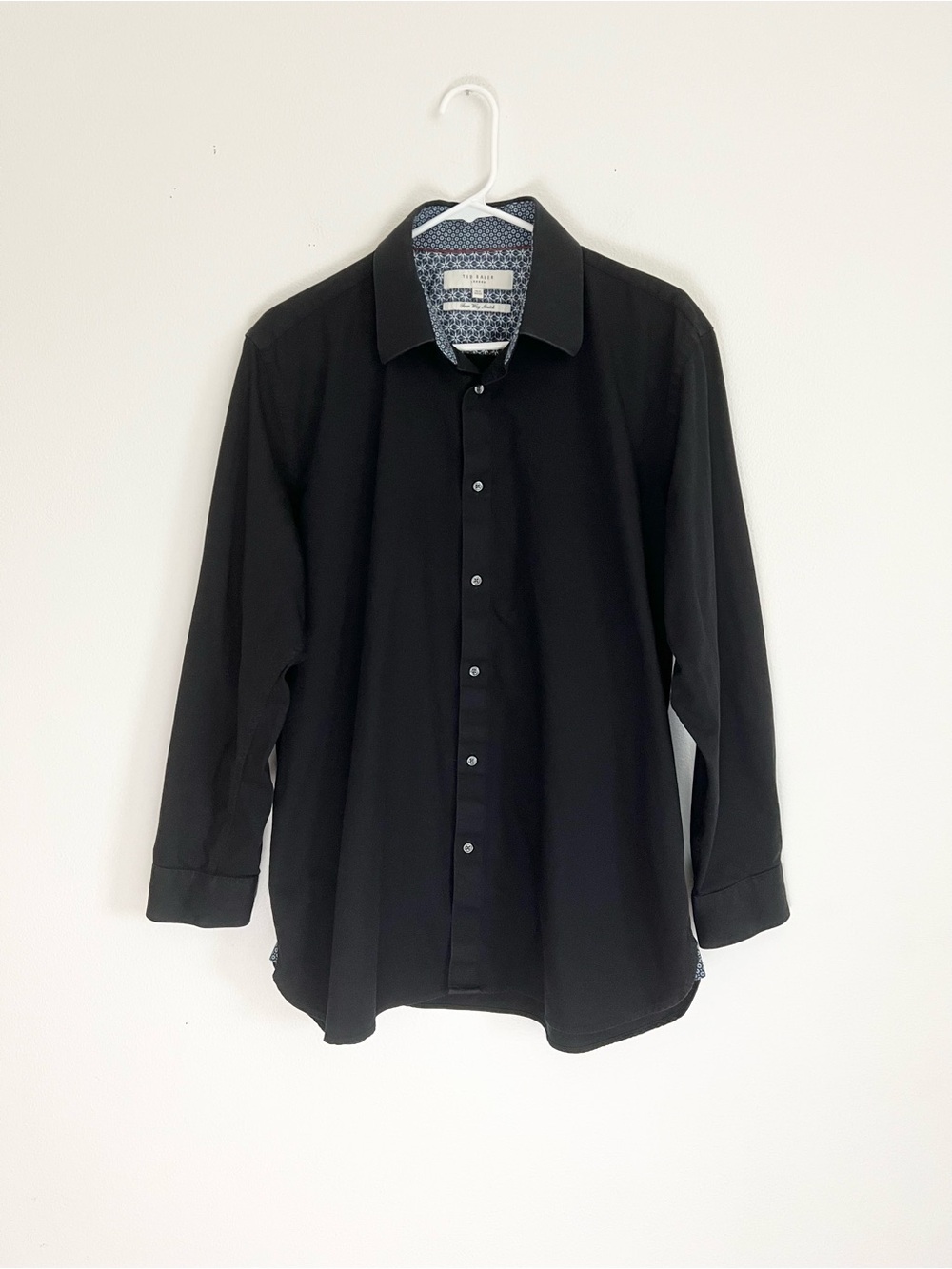 Ted Baker London Sunray Stretch Button Down Shirt Quiet Luxury 16.5 32/33